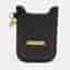 Alexander McQueen Skull Phone Cover Black Leather