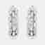 2 cts Marquise Lab Grown Diamonds 18k White Gold Earrings