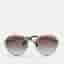 Chanel Black/Silver Tone Gradient 4242 Pantos Aviator Sunglasses
