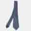 Emporio Armani Navy Blue Jacquard Logo Silk Tie