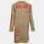 Burberry Kids Beige Gabardine Horseferry Graphic Trench Coat 14 Yrs