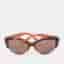 Dior Brown/Orange Envol 1 LZTEJ Butterfly Sunglasses