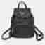 Prada Vitello Daino Leather Black Vitello Daino Leather Backpack Bag