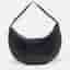 Jacquemus Le Sac Ovalo Black Leather Hobo
