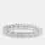 3.00 cts Round Lab Grown Diamonds 14K White Gold Eternity Band EU 54.5