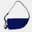 Burberry Shield Mini Blue Leather Shoulder Bag