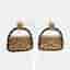 Chanel Gold Tone Metal Earrings