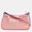 Gucci x Palace Half Moon Mini Pink GG-P Canvas Shoulder Bag