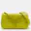 Burberry Lola Small Lime Green Quilted Leather Shoulder Bag