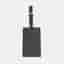 CH Carolina Herrera Luggage Tag Brown Leather