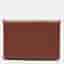 Hermes Calvi Sienne Evercolor Leather Card Holder