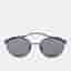 Bottega Veneta Black/Grey BV1042SA Round Sunglasses