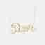 Christian Dior Dioramour Necklace 18K Yellow Gold Diamond Pendant Necklace
