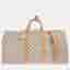 Louis Vuitton Damier Azur Keepall Bandouliere 55 Duffle Bag