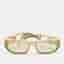 Dolce & Gabbana Cream DG 6172 Rectangle Sunglasses
