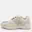 Fendi Faster Size 43 Tricolor Canvas and Nubuck Leather Low Top Sneakers