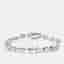 9.5 cts Lab Grown Diamond 18k White Gold Bracelet