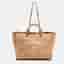 Chanel Deauville Large Beige Tweed and Leather Shopper Tote