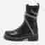 Ren&eacute; Caovilla Cleo Size 37 Black Leather Ankle Length Boots