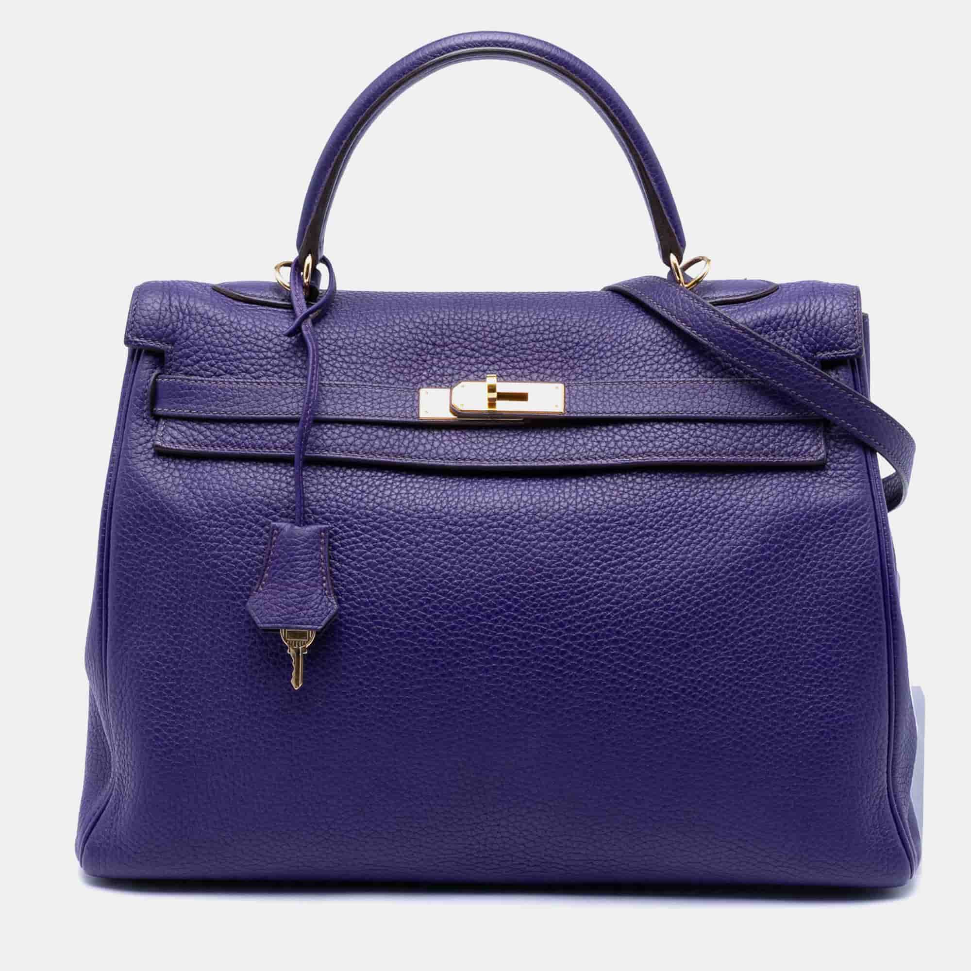 Hermes Iris  Togo Kelly II Retourne 35