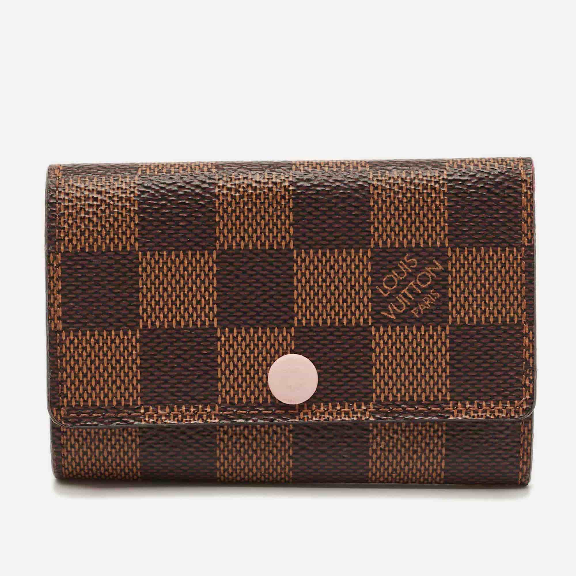 Louis Vuitton 6 Key Holder Damier Ebene Canvas