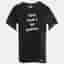 Moschino Teen Black Printed Cotton T-Shirt Dress 10Yrs