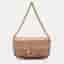 Gucci GG Marmont Beige Matelass&eacute; Leather Coin Purse with Chain