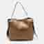 Acne Studios Musubi Midi Brown Leather Shoulder Bag