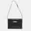Saint Laurent Manhattan Medium Black Croc Embossed Leather Shoulder Bag