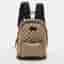 Gucci Day Bees Small Black/Beige GG Supreme Canvas and Leather Backpack
