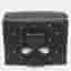 Alexander McQueen Twin Skull Black Leather Studded Shoulder Bag