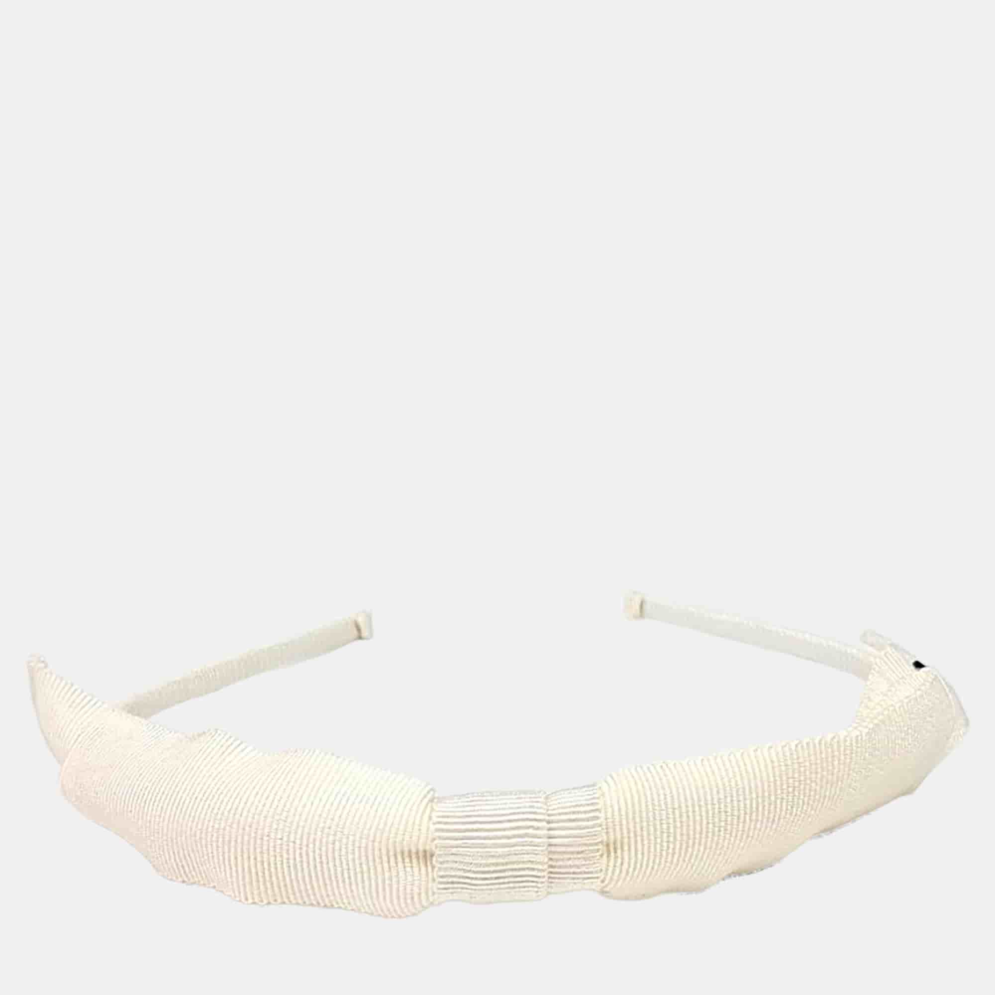Chanel Ivory Hairband