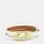 Hermes Leather Hapi 3 Strap Bracelet
