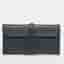 Hermes Jige Elan 29 Bleu Indigo Swift Leather Clutch
