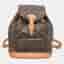 Louis Vuitton Montsouris MM Brown Monogram Canvas Backpack Bag
