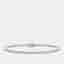 3.30 cts Round Brilliant Lab Grown Diamonds Sterling Silver 925 Tennis Bracelet 16 cm