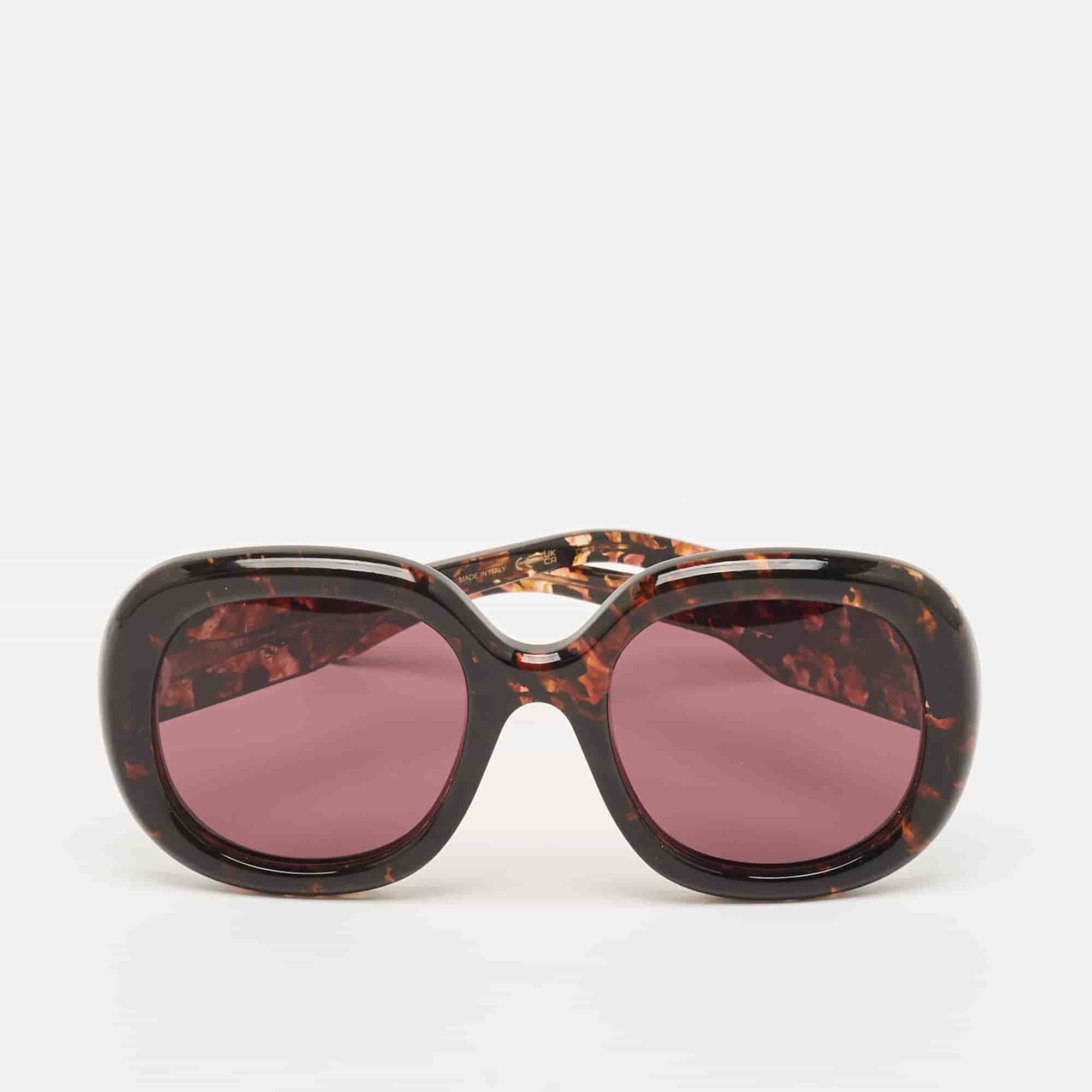 Chloe Tortoise Brown CH0153S Frame Oversized Sunglasses