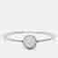 Bottega Veneta Silver 925 White Cabochon Bracelet S