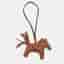 Hermes GriGri Rodeo PM Bag Charm Gold Milo Leather