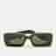 Loewe Green LW40101I Anagram Rectangle Sunglasses