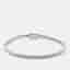 5.20 cts Round Brilliant Lab Grown Diamonds Sterling Silver 925 Tennis Bracelet