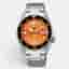 Seiko 5 Sport SRPD59K1 Orange Dial Stainless Steel Men's Wristwatch 42.50mm