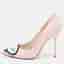 Sophia Webster Boss Lady Size 35 Pink Leather Pointed Toe Pumps