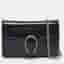 Gucci Dionysus Mini Black Patent Leather Shoulder Bag