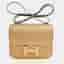 Hermes Constance 18 Bronze Dore Chevre Chamkila Leather Shoulder Bag