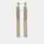 Dior J'Adior Crystal Chain Tassel Dangle Earrings