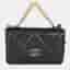 Chanel 19 Wallet On Chain Black Lambskin Leather Wallet On Chain Bag