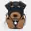 Dior Black Brown Leather Dior Homme Barbie Mini Crossbody Bag