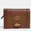 Gucci Brown Leather Diana Wallet (658244)
