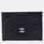Chanel Black Leather 31 Shopping Card Holder